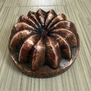 Vintage Copper Cake or Gelatin Mold